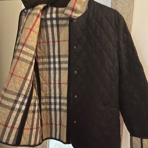 Quilted Burberry jacket